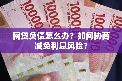 北京网贷负债怎么办？如何协商减免利息风险？