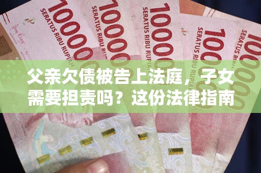 北京父亲欠债被告上法庭，子女需要担责吗？这份法律指南必须看完