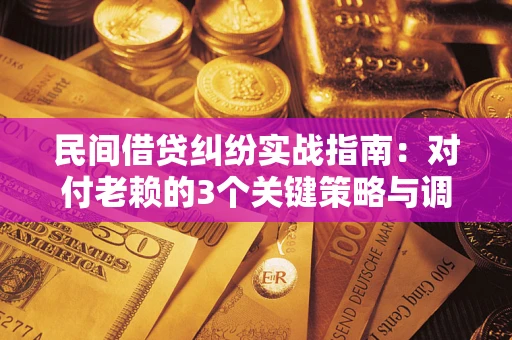 北京民间借贷纠纷实战指南：对付老赖的3个关键策略与调解盲区解析