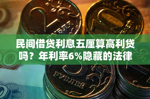 北京民间借贷利息五厘算高利贷吗？年利率6%隐藏的法律风险全解析